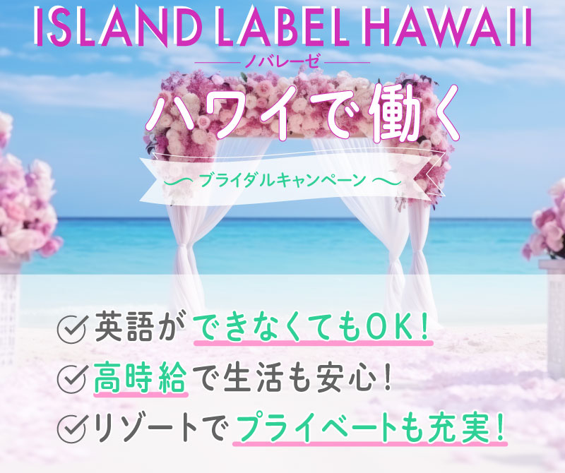 island label HAWAII Campign