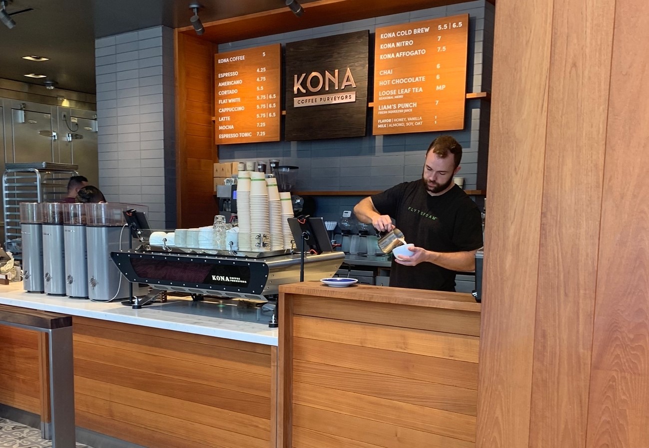 KONA coffee purveyors