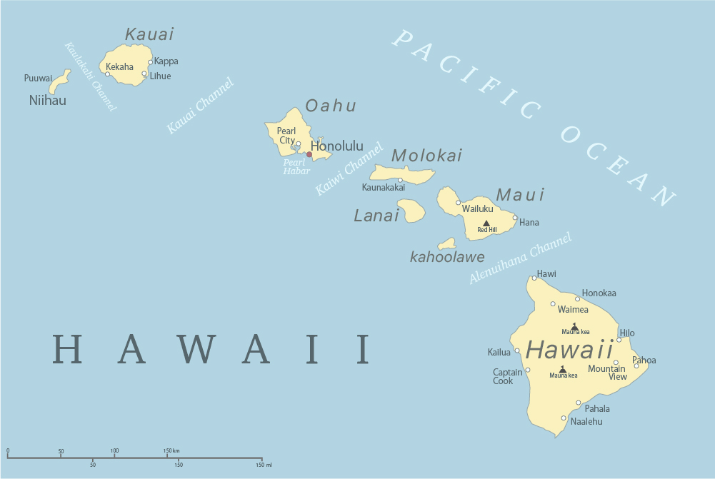 ハワイ諸島イメージ